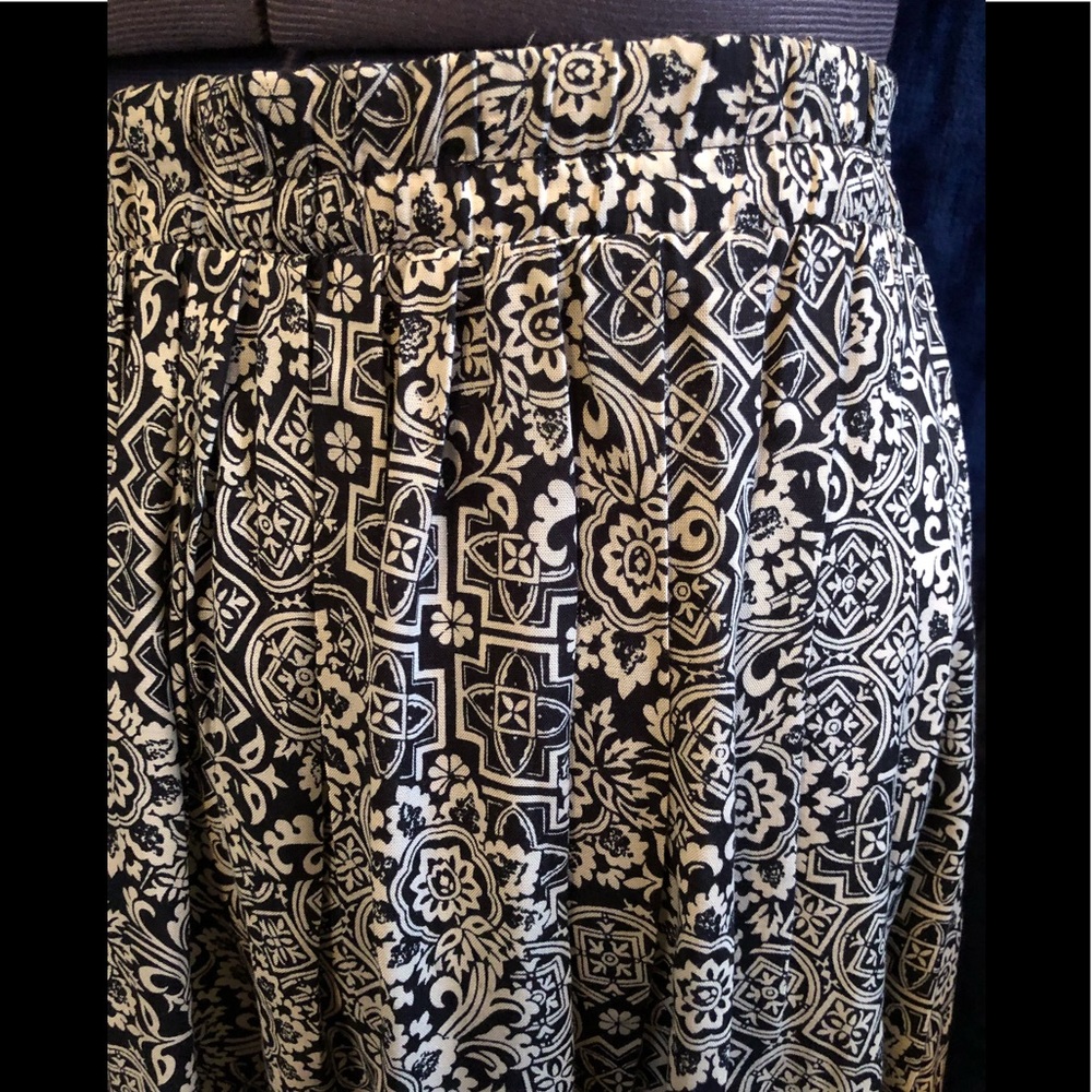 judith michaels trible print skirt